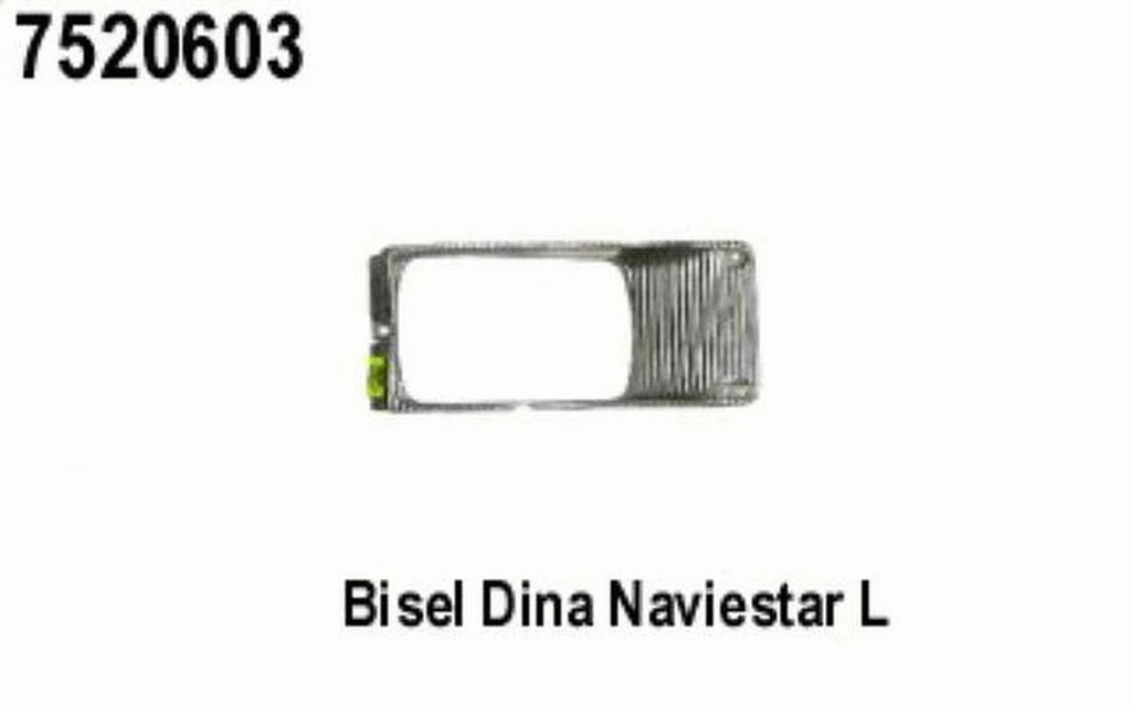 BISEL IZQUIERDO P/AUTOBUS Y CAMION DINA NAVISTAR