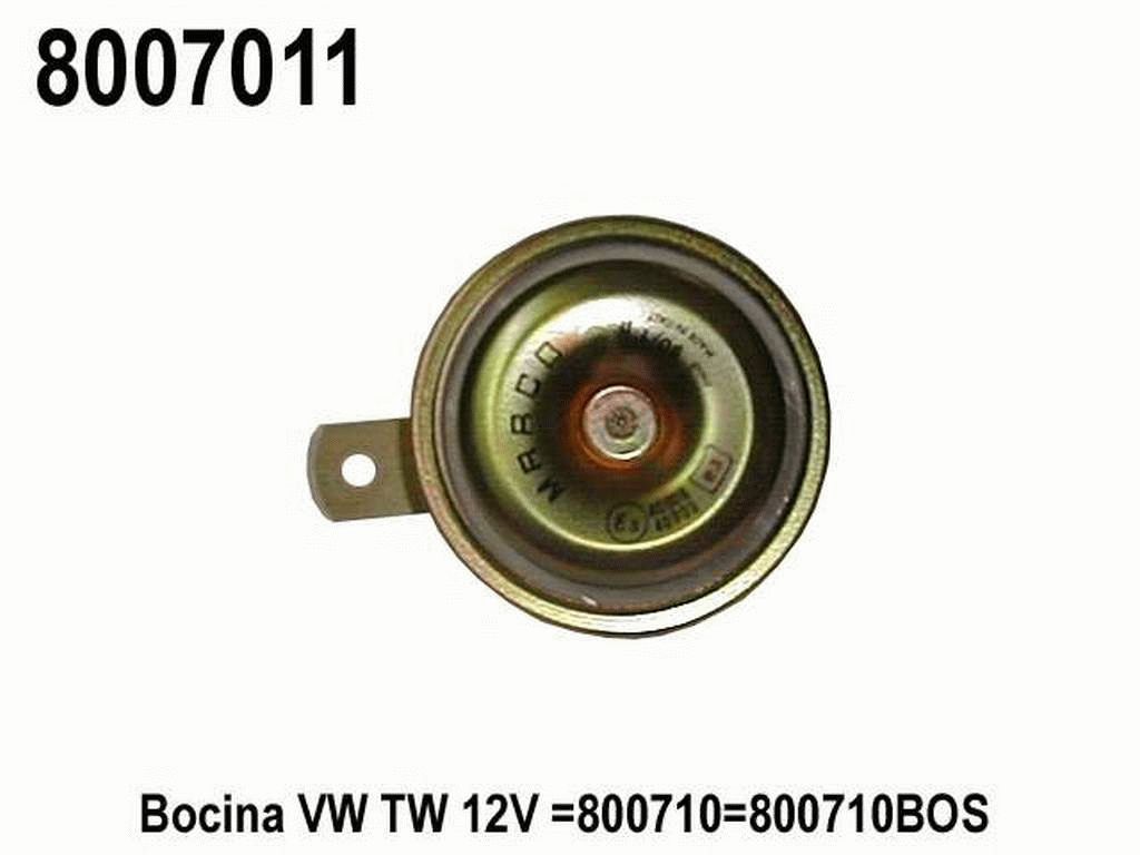 BOCINA CON REJILLA. TOTAL PARTS=8007010=8007011
