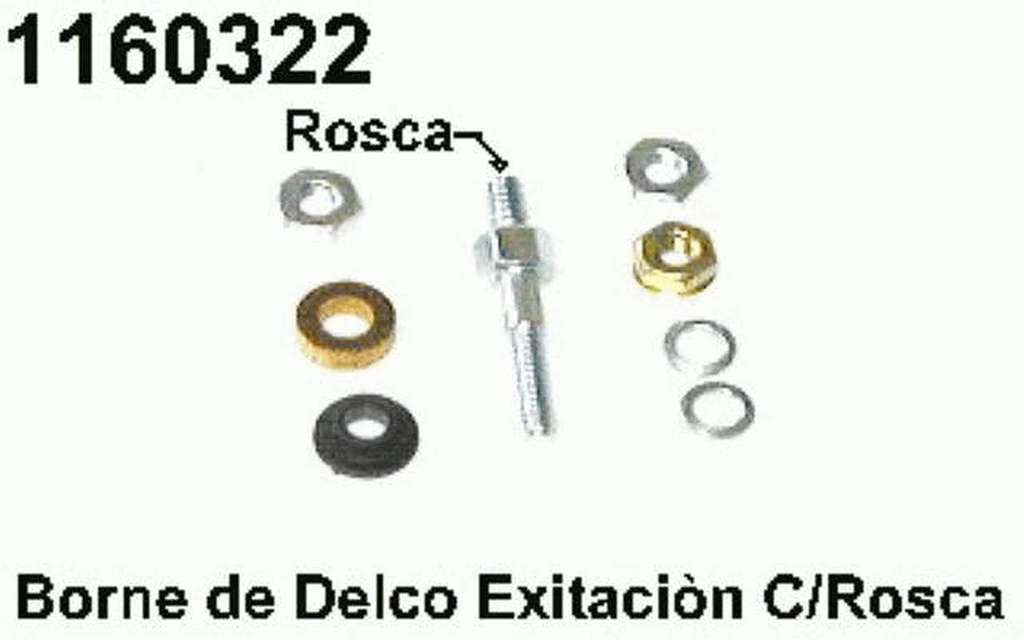 BORNE ALTERNADOR DELCO EXIT.ROS21SI 22S 33SI 34SI