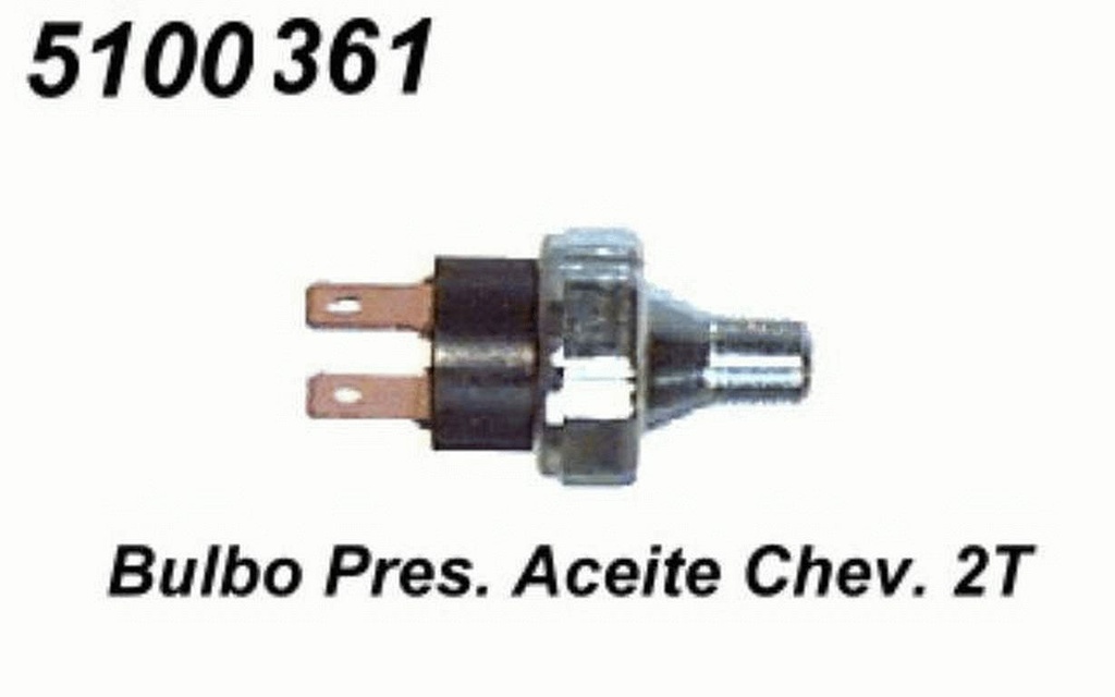 BULBO PRESION ACEITE ROSCA 3/8 2T (NO) N/A  ROSCA 1/8=5100106