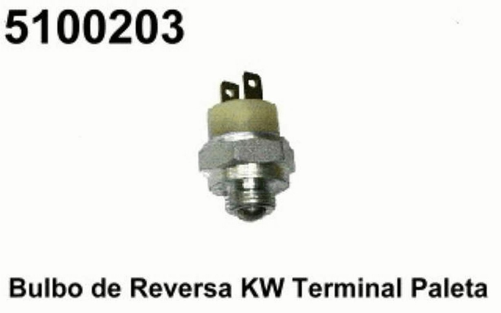 BULBO REVERSA 2 TERMINALES PALETA =5100201=5100201R