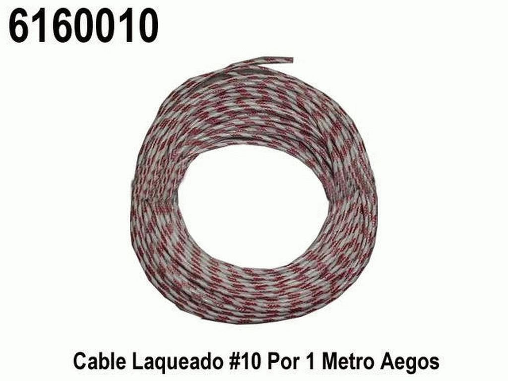 CABLE LAQUEADO #10 POR (1) METRO