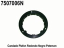 CANDADO PLAFON REDONDO ((4 )) NEGRO S/LOGO"