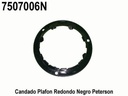 CANDADO PLAFON REDONDO ((4 )) NEGRO S/LOGO"