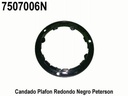 CANDADO PLAFON REDONDO ((4 )) NEGRO S/LOGO"