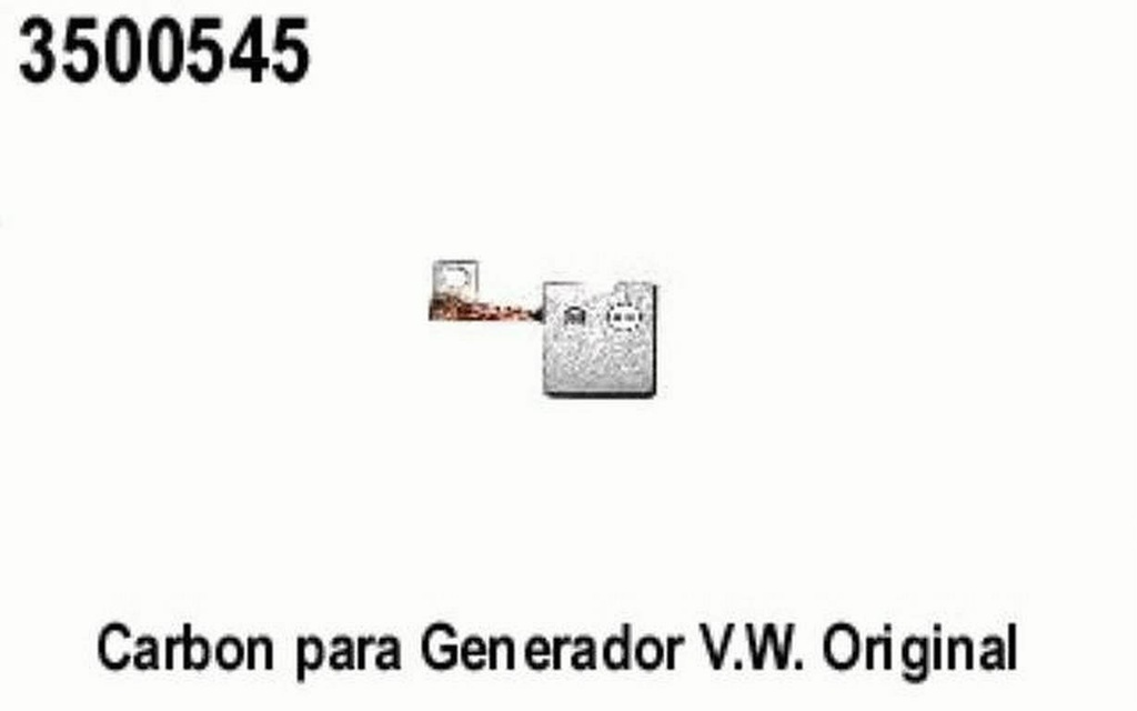 CARBON GENERADOR VW ORIGINAL =3500550