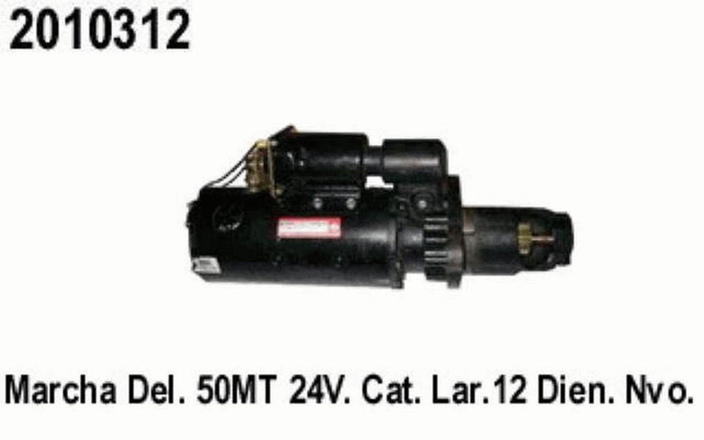 MARCHA DELCO 50MT 24V CAT LARGA 12D NVA(SPV) SOBRE PEDIDO PR