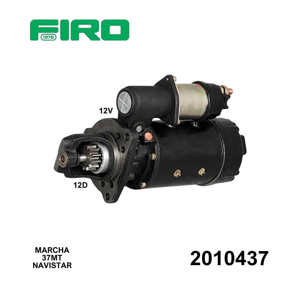 MARCHA DELCO 37MT 12V 12D CW NAVISTAR DD