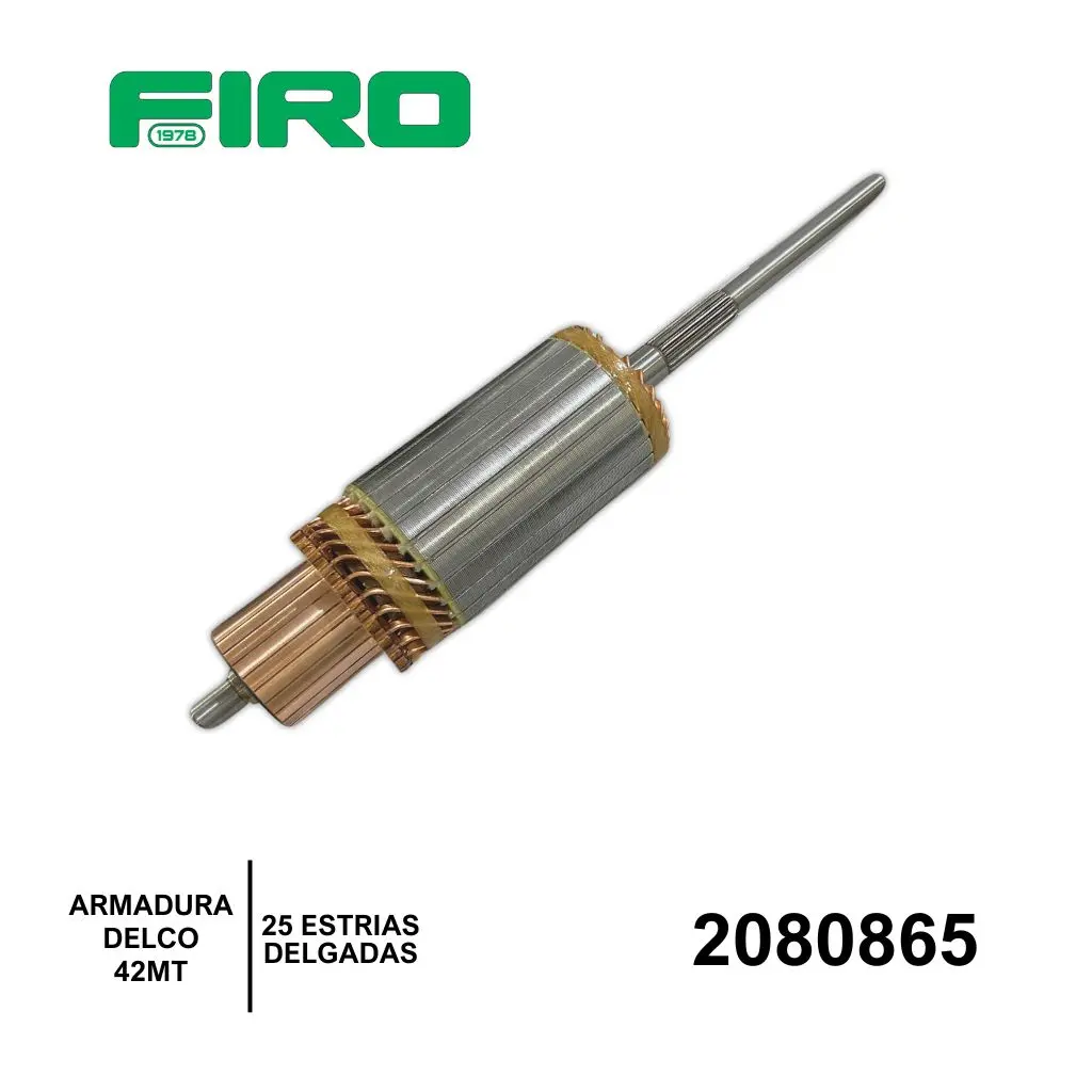 ARMADURA DELCO 42MT 12V 19D 25 DELGAS=2080865ORI