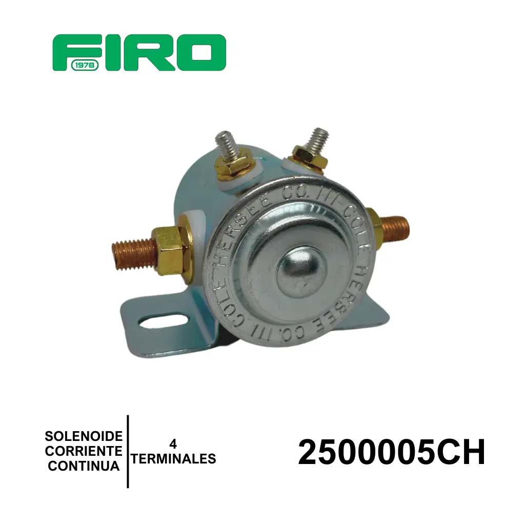 SOLENOIDE CORRIENTE CONTINUA 12V 80A-100A 4T COLE-HERSEE