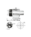SOLENOIDE DELCO 30MT 35MT 12V 4T GMC PERKINS