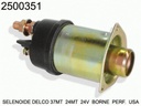 SOLENOIDE DELCO 37MT 41MT 24V BORNE PERFORADO USA