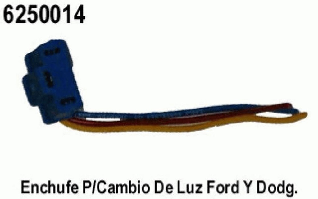 ENCHUFE O CONECTOR ARNES CAMBIO DE LUZ FORD. DODGE      .