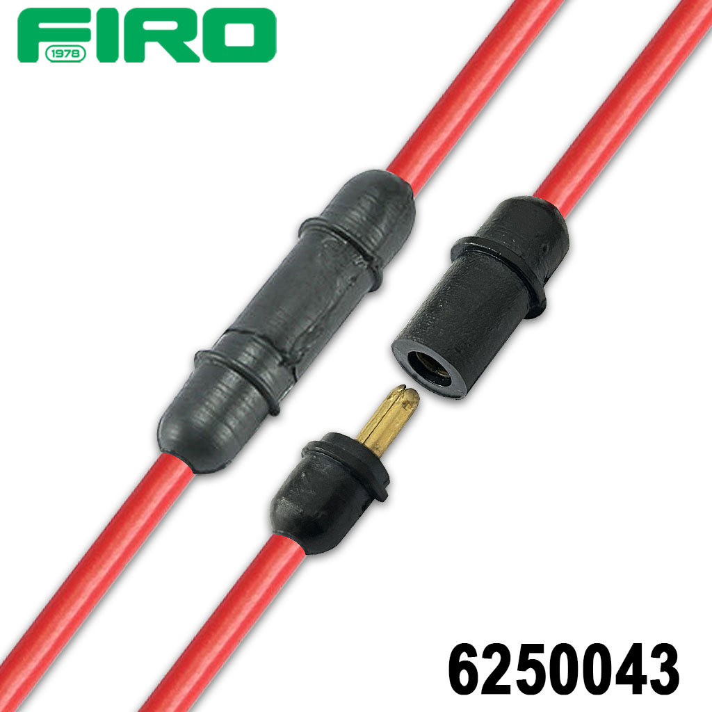 ENCHUFE O CONECTOR 1 LINEAS (JGO.) LUZ UNIV. TERMINALES REDONDAS