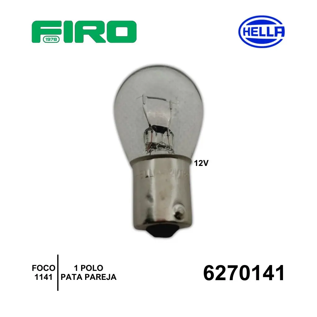 FOCO 1141 1 POLO PATA PAREJA HELLA =6270141ARE =6270141N