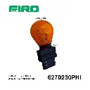 FOCO 3157A 12V 27W/7W AMBAR 2 POLOS PHILLIPS.=6270230S=6270230
