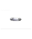 FOCO LUZ INT T/FUSIBLE NORMAL 11 X 43