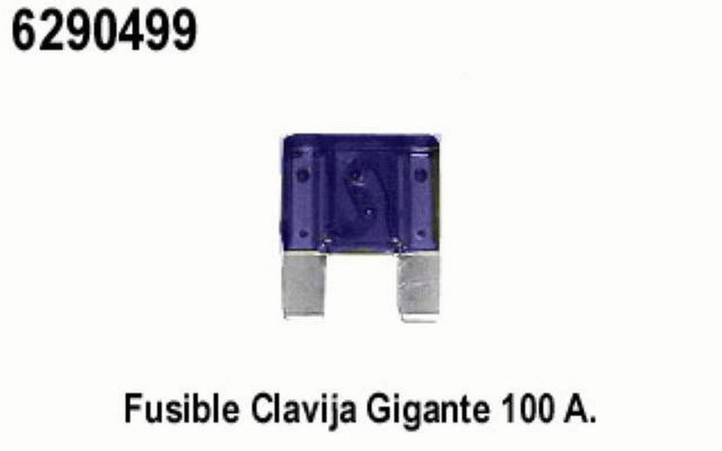 FUSIBLE CLAVIJA MAXI GIGANTE 100A.          .****