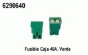 FUSIBLE CAJA  40A. VERDE