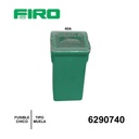 FUSIBLE TIPO MUELA CHICO 40A. VERDE        .