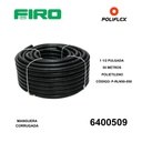 MANGUERA CORRUGADA 1 1/2  ROLLO 50M POLIFEX