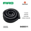 MANGUERA CORRUGADA 1"  50 MTS NEGRA POLIFLEX
