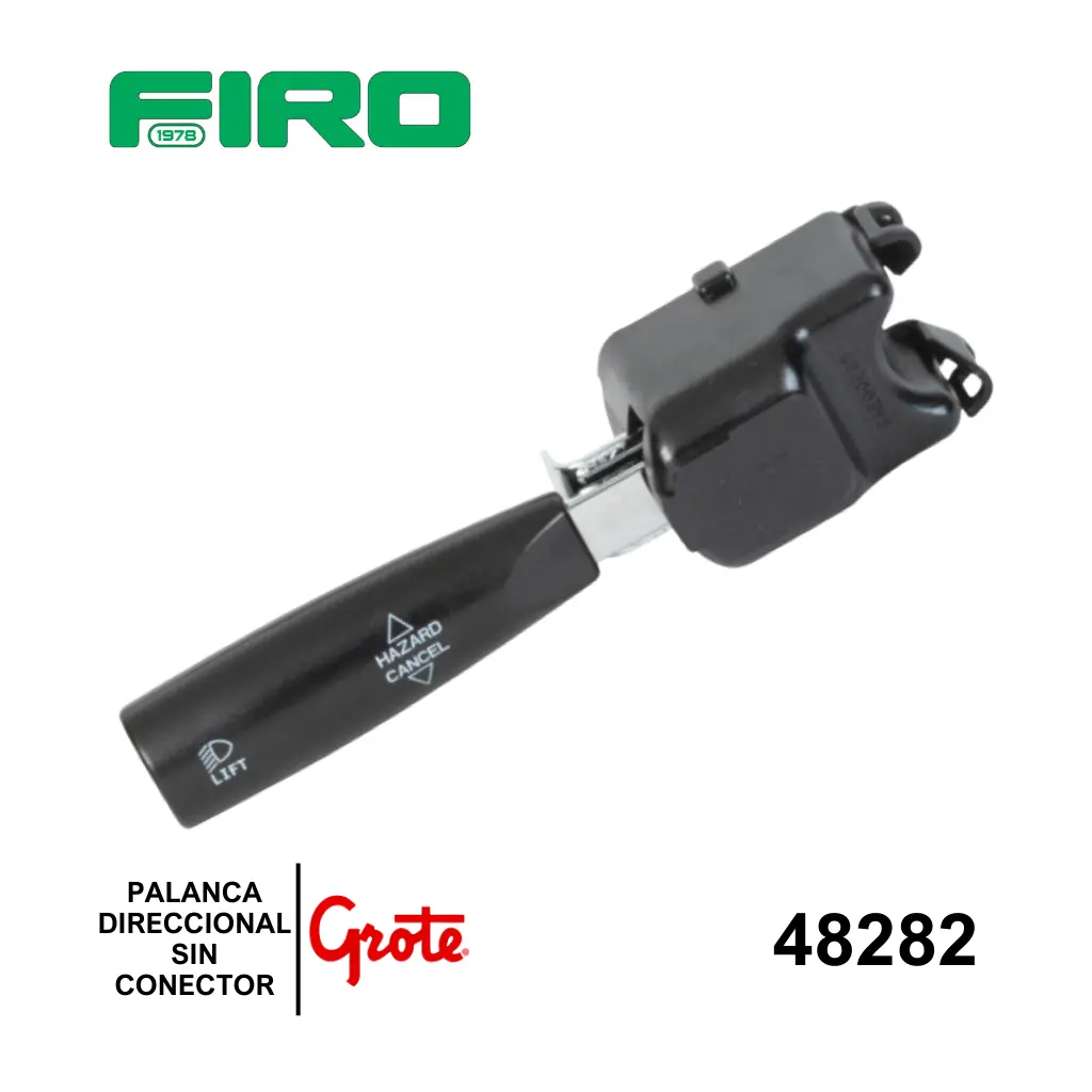 PALANCA DIRECCIONALES  T800 GROTE SIN CONECTOR=6440010F=6440010F=0