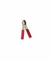 PINZA PASA CORRIENTE CHICA 50A.  ROJA = 6490002R