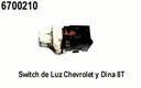 SWITCH INTERRUPTOR LUCES 8T DINA CHEVROLET KENWORTH T300