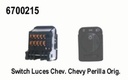 SWITCH INTERRUPTOR LUCES CHEVY PERILLA ORIG C/REOSTA