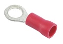 TERMINAL ROJA OJO 3/16 PARA CABLE 18-22 BOLSA DE 100 PZS