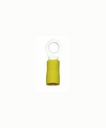 TERMINAL DE OJO AMARILLA 3/16"  10-12 AWG BOLSA DE 100 PZS