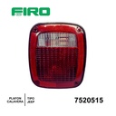 PLAFON CALAVERA JEEP EN ABS CUADRADO FOCO 10 34
