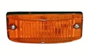 PLAFON LATERAL RECTANGULAR 6" AMBAR .LEDS C/MOVIMIENTO AMBAR