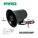 ALARMA 6 TONOS 12V TIPO SIRENA UNIVERSAL = 8030065