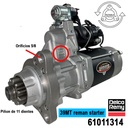 MARCHA 39MT 12V 11D  DELCO REMY ORIGINAL*REMANOFACTURAD