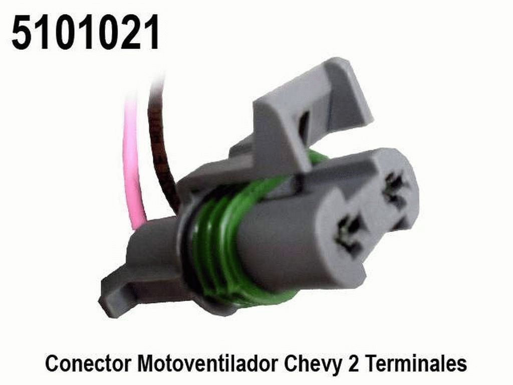 CONECTOR MOTOVENTILADOR CHEVY, COURIER 2 TERM