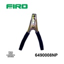 PINZA PASA CORRIENTE GDE. 100A NEGRA TROPICALIZADA  REFORZAD