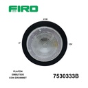 PLAFON EMBUTIDO 4" BLANCO 12V 21W  C/GROMMET S/LOGO=7530333EB