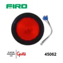 PLAFON REDONDO 2 ROJO 12V. GROTE.=7507461R