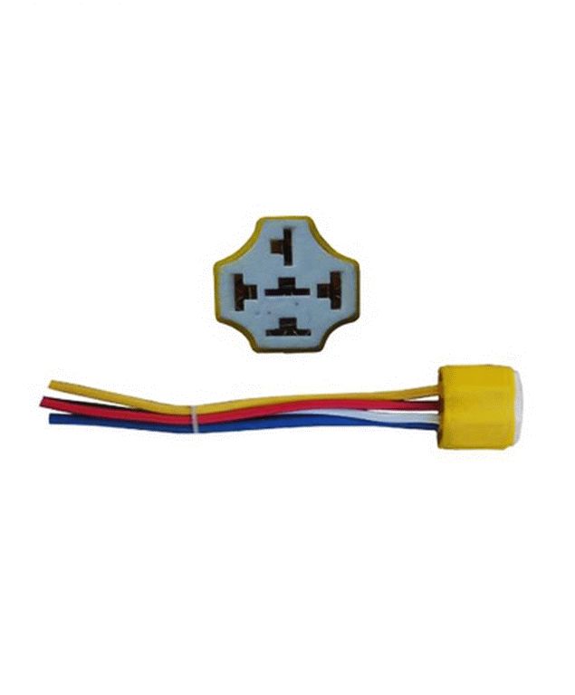 ENCHUFE O CONECTOR RELAY UNIVERSAL 4/5 PUNTAS==6250004 CERAMICA=00