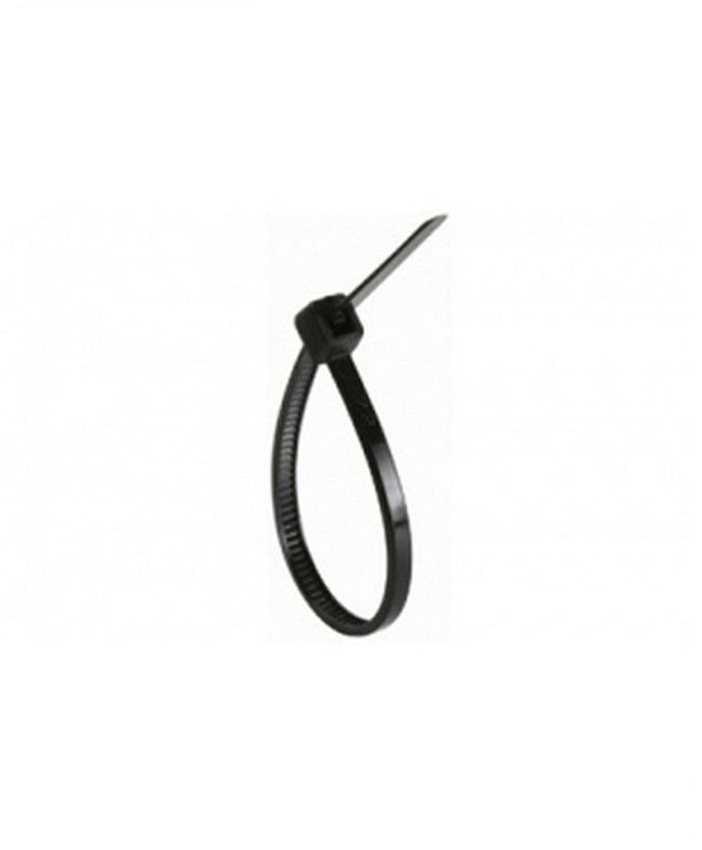 SUJETA CABLE 14" DE NYLON NEGRO= 6690014N-100