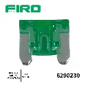 FUSIBLE MICROMINIATURA 30A VERDE BOLSA DE 100 PZ==6290230-D