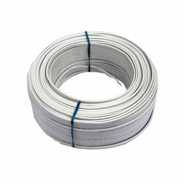 CABLE DUPLEX 2X16 AWG BLANCO POR (100) MTS. ROLLO