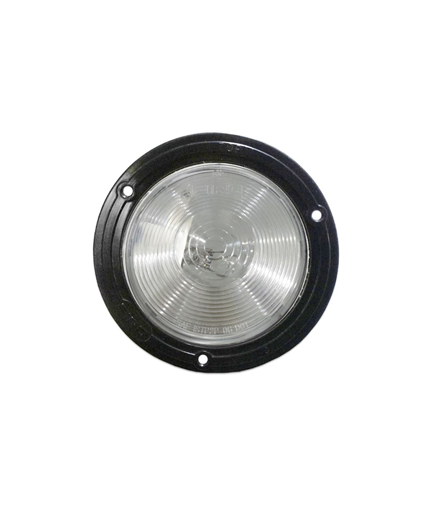 PLAFON EMBUTIDO 4" BLANCO 12V 21W  REDONDO C/CANDADO