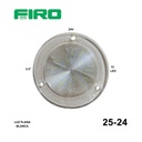#25-24 LUZ PLANA 2.5" BLANCO 12 LED 24V REDONDO LUMENS +LUZ ULTRA