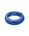 CABLE PLASTICO # 14 POR (100) MTS. ROLLO AZUL AWG