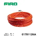 CABLE PLASTICO # 12 POR (100) MTS. ROLLO  NARANJA
