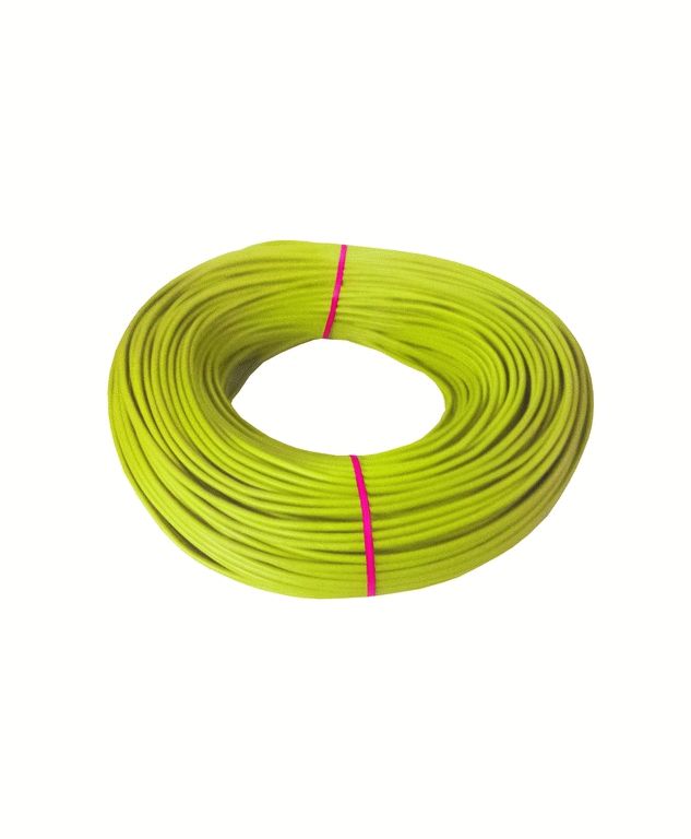 CABLE PLASTICO # 16 POR (100) MTS. ROLLO AMARILLO AWG
