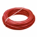 CABLE PLASTICO # 10 POR (100) MTS. ROLLO ROJO AWG
